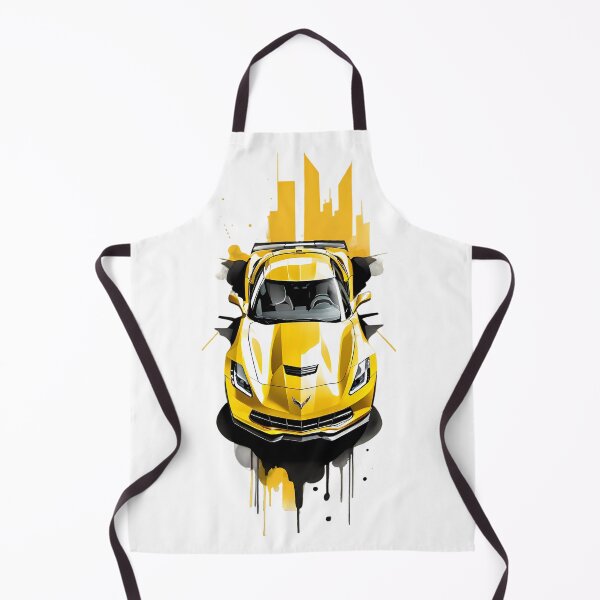 Item preview, Corvette C7 Yellow Ink designed and sold by DecarYourself.
