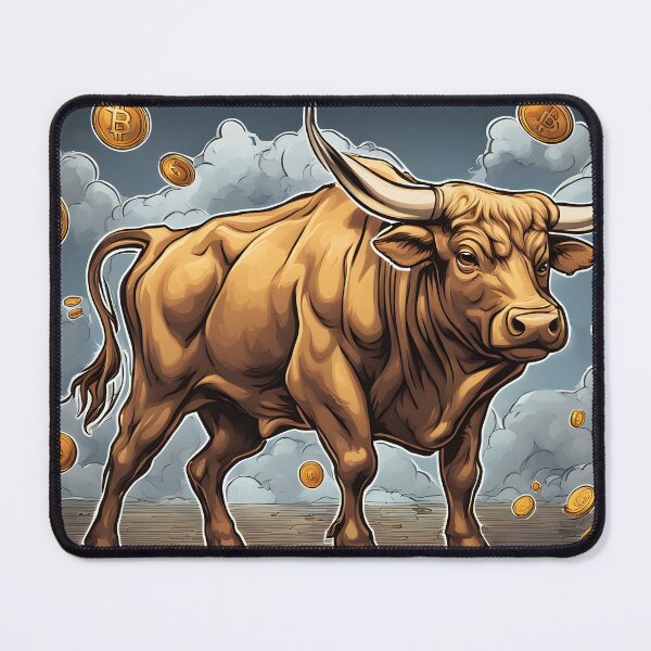 Item preview, Bitcoin Bull Market Illustration designed and sold by Inimma.