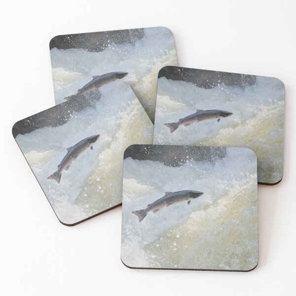 Item preview, Leaping Salmon River Conwy ,North Wales designed and sold by Derren Jones.