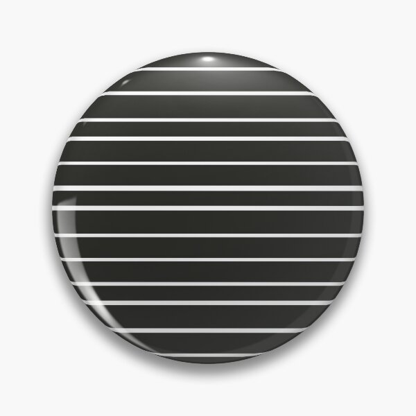 Item preview, Black White Horizontal Stripes Minimalist Decor designed and sold by Nisha Prabhu.