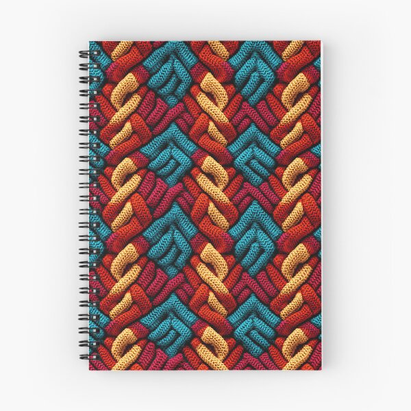 Item preview, Personalised Hand-Woven Knitted Print | Mosaic Pattern Home Decor 1 designed and sold by PaddyMcKhan.
