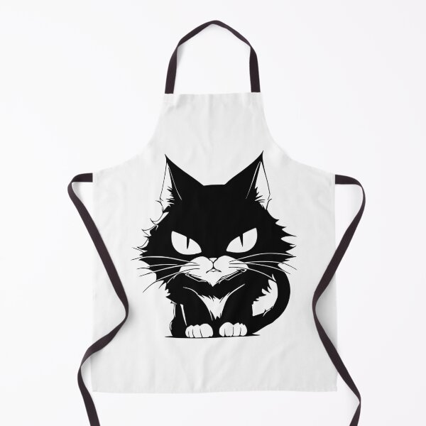 Item preview, Angry Black Cat designed and sold by LionessLove.