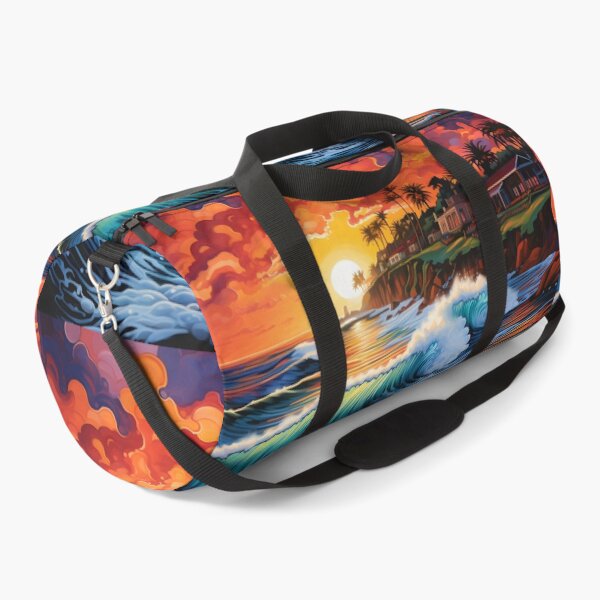 Item preview, Colorful Pacific Coast seascape print designed and sold by dcrc.