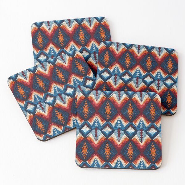 Item preview, Personalised Hand-Woven Knitted Print | Mosaic Pattern Home Decor 4  designed and sold by PaddyMcKhan.