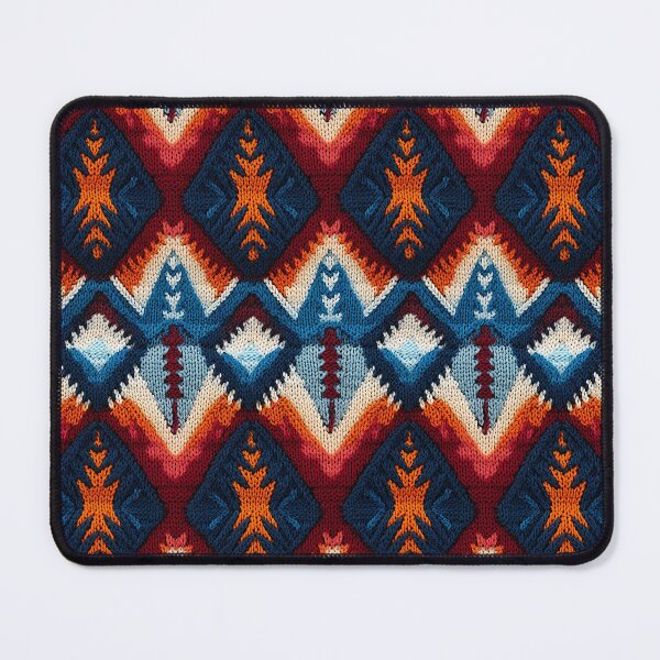 Item preview, Personalised Hand-Woven Knitted Print | Mosaic Pattern Home Decor 4  designed and sold by PaddyMcKhan.