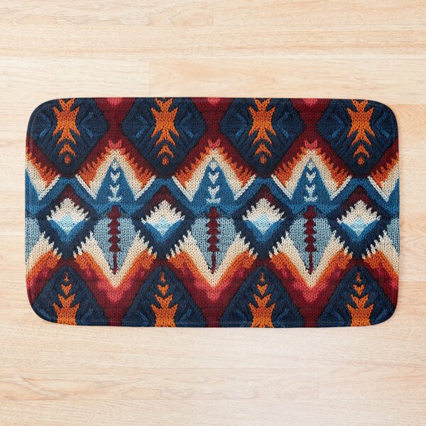 Item preview, Personalised Hand-Woven Knitted Print | Mosaic Pattern Home Decor 4  designed and sold by PaddyMcKhan.
