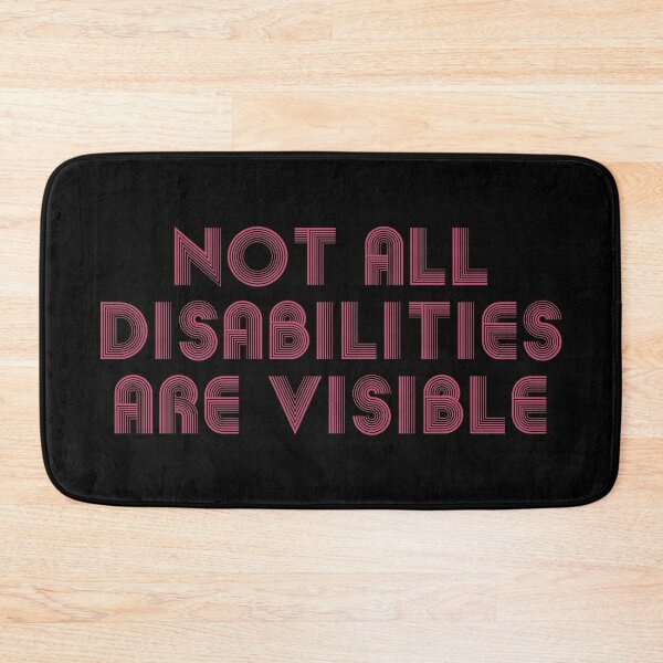 Item preview, Not All Disabilities Are Visible designed and sold by designerpriti.