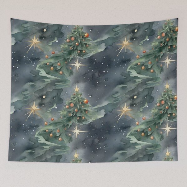 Item preview, Christmas water color seamless designed and sold by PKTPOD99.