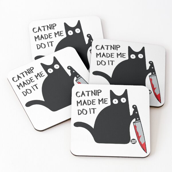 Item preview, CATNIP MADE ME DO IT designed and sold by TODD GOLDMAN.