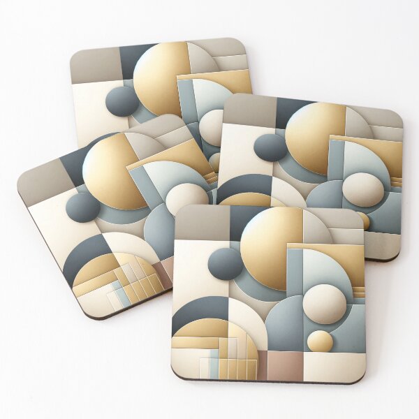 Item preview, Azure Geometric Nuances designed and sold by DreamInk Studio.