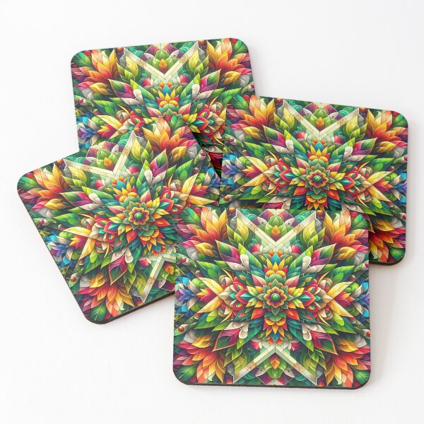 Item preview, "Vibrant Nature's Canvas: Lush Mosaic" designed and sold by APARTAI EU.