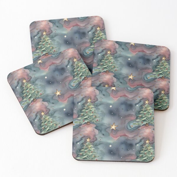 Item preview, Seamless Christmas water color  designed and sold by PKTPOD99.