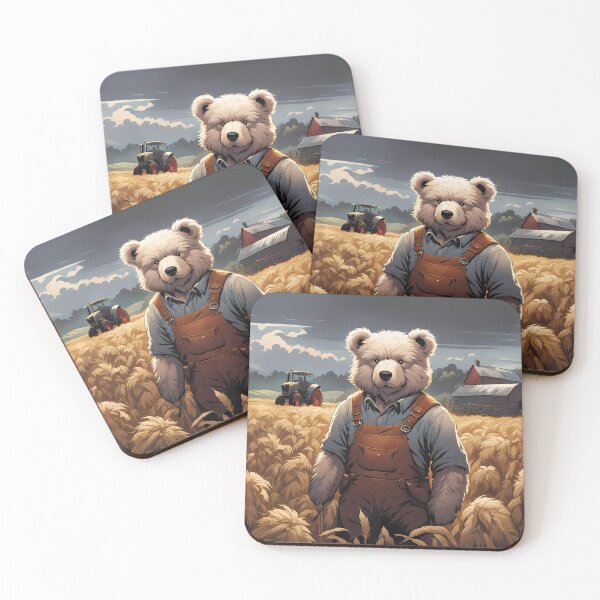Item preview, Teddy as a Farmer designed and sold by Colin Bentham.