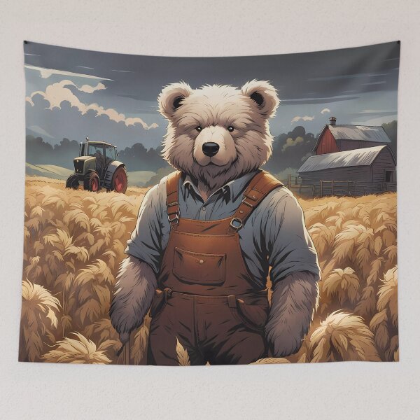 Item preview, Teddy as a Farmer designed and sold by Colin Bentham.