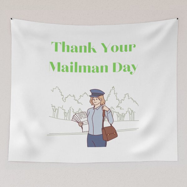Item preview, Thank Your Mailman Day designed and sold by Simo0455.