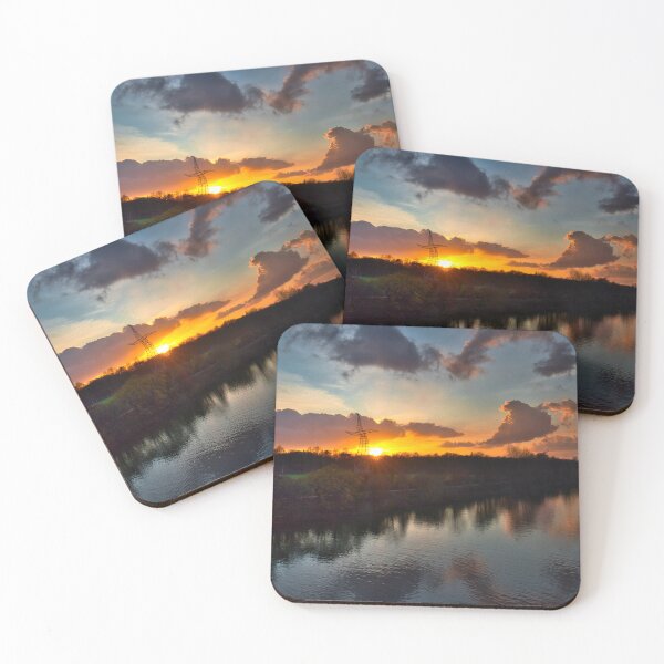 Item preview, Sunset in Oberhausen designed and sold by Ruhrpottpicture.