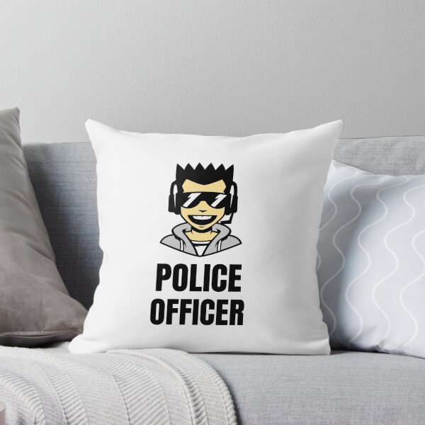 Item preview, Police Officer Design with Smiling Robot designed and sold by PRIVARSHU.