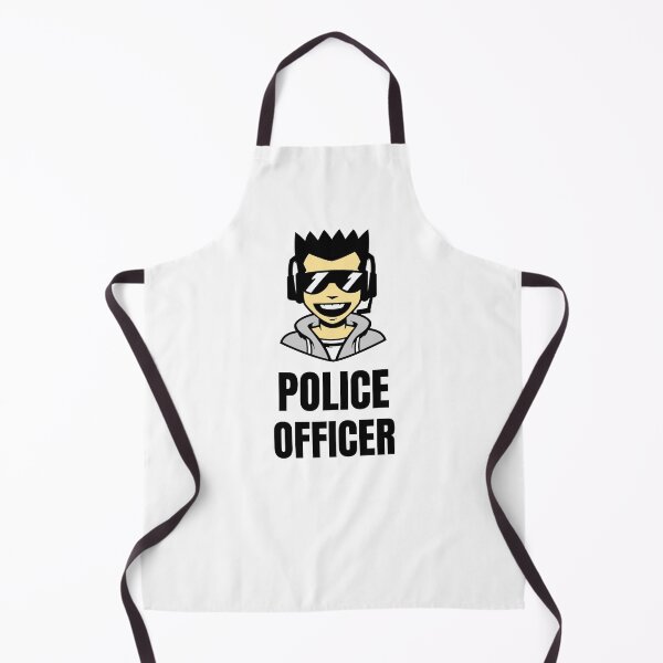 Item preview, Police Officer Design with Smiling Robot designed and sold by PRIVARSHU.