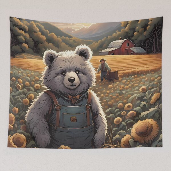 Item preview, Teddy as a Farmer designed and sold by Colin Bentham.