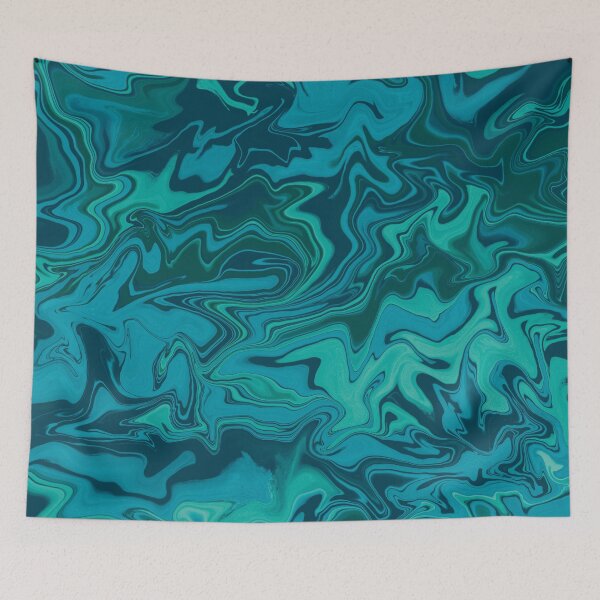 Item preview, Ocean Swirl Abstract  designed and sold by Tanya C  Smith.