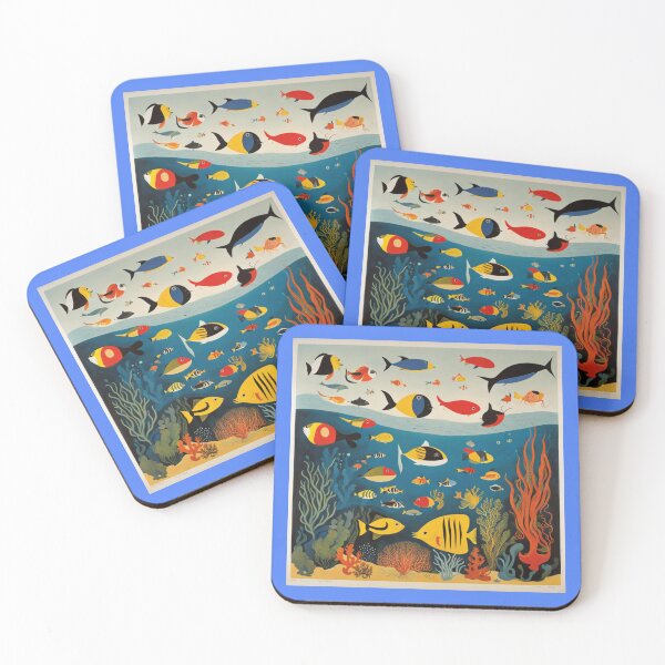 Item preview, Colorful Kite Festival Undersea designed and sold by Owl-o-the-wisp.