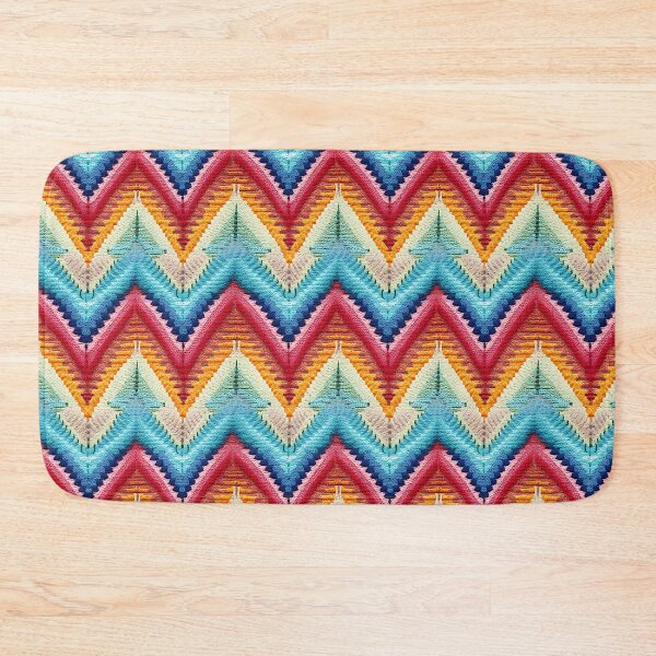 Item preview, Personalised Hand-Woven Knitted Print | Mosaic Pattern Home Decor 10 designed and sold by PaddyMcKhan.