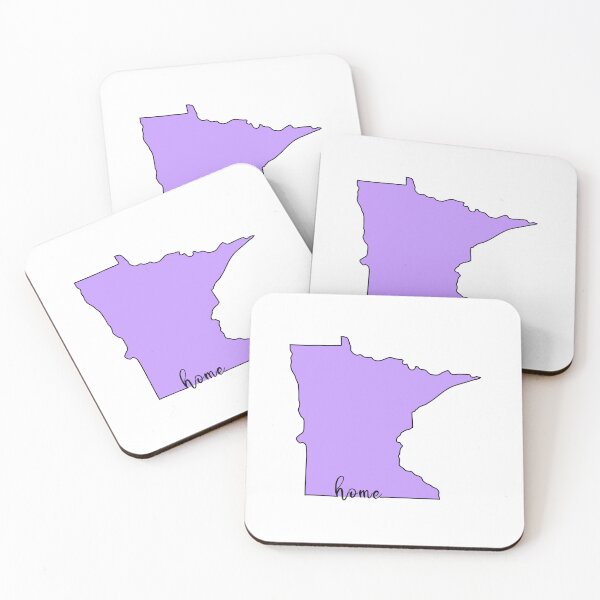 Item preview, Minnesota Is My Home | Purple Home State Outline -  designed and sold by PurpleLoveStore.