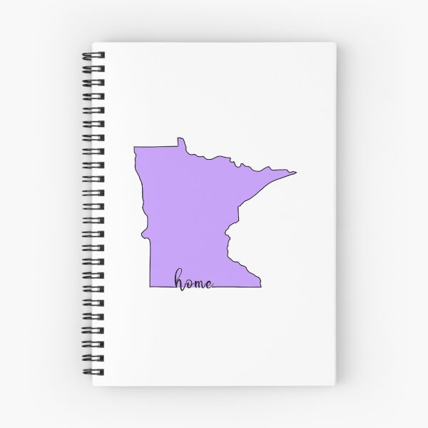 Item preview, Minnesota Is My Home | Purple Home State Outline - designed and sold by PurpleLoveStore.