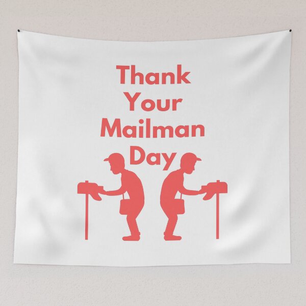 Item preview, Thank Your Mailman Day designed and sold by Simo0455.