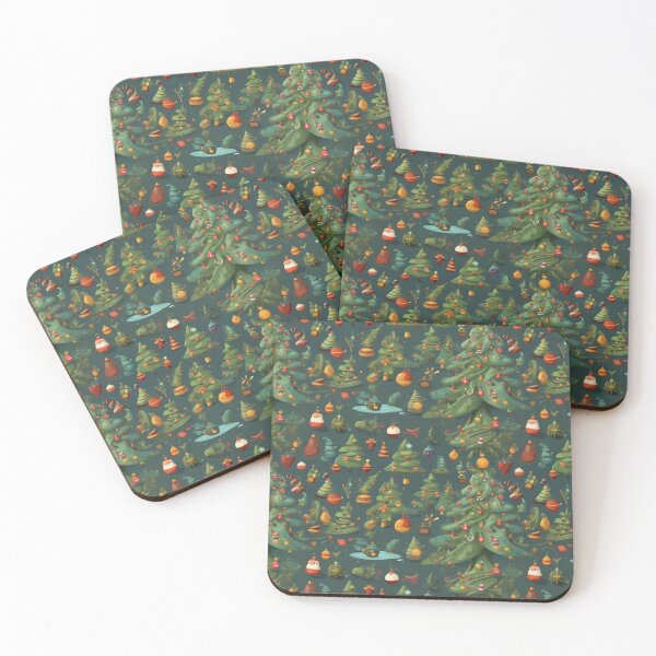 Item preview, Christmas tree seamless designed and sold by PKTPOD99.