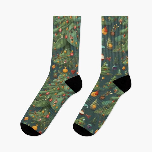 Item preview, Christmas tree seamless designed and sold by PKTPOD99.