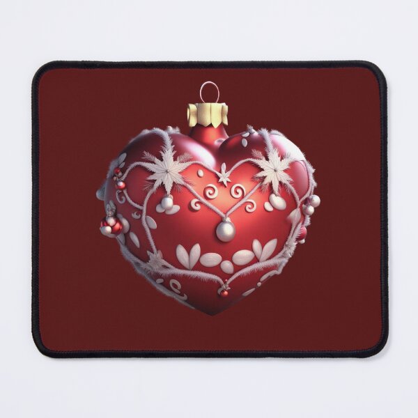Artikelvorschau, Weihnachtskugel-Herz entworfen und verkauft von Digiheart.