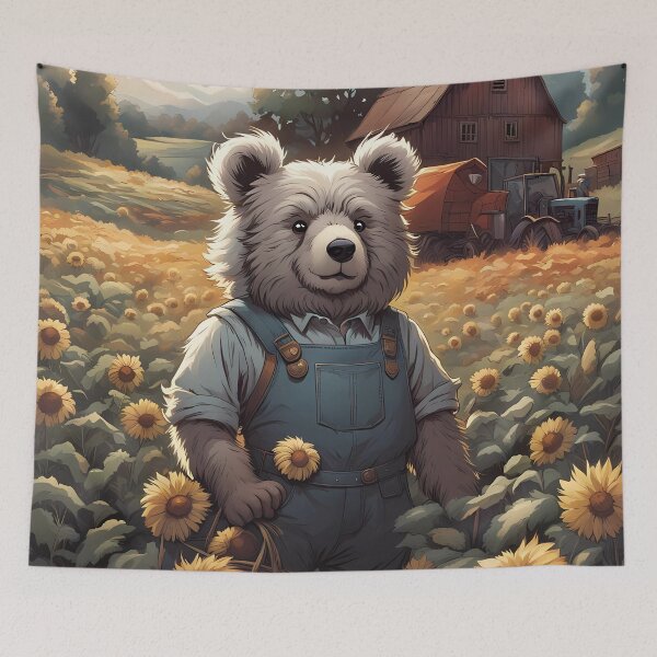 Item preview, Teddy as a Farmer designed and sold by Colin Bentham.