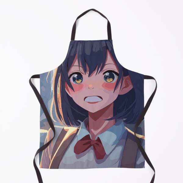 Item preview, Cute Anime Girl shocked designed and sold by QUOTABLE STICKERS.