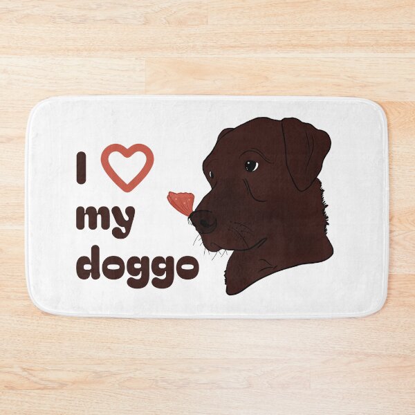 Item preview, I love my doggo labrador designed and sold by DesignAleks.