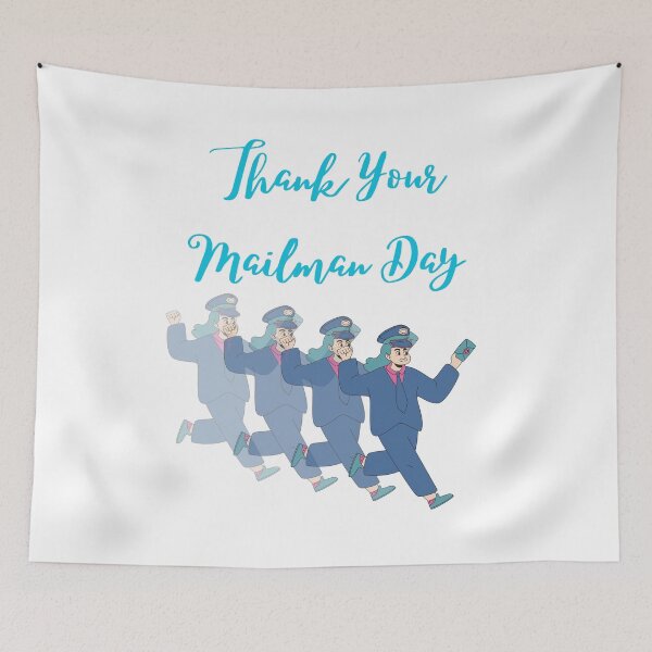 Item preview, Thank Your Mailman Day designed and sold by Simo0455.