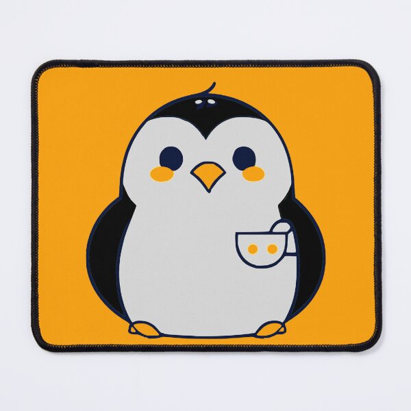 Item preview, Cute and Funny Penguin with a Cup of Coffee designed and sold by JoeStylistic.