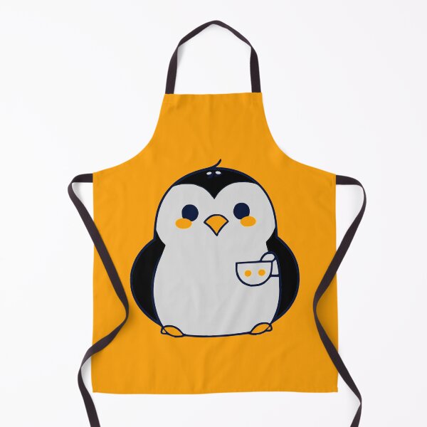 Item preview, Lindo y divertido pingüino con una taza de café designed and sold by JoeStylistic.