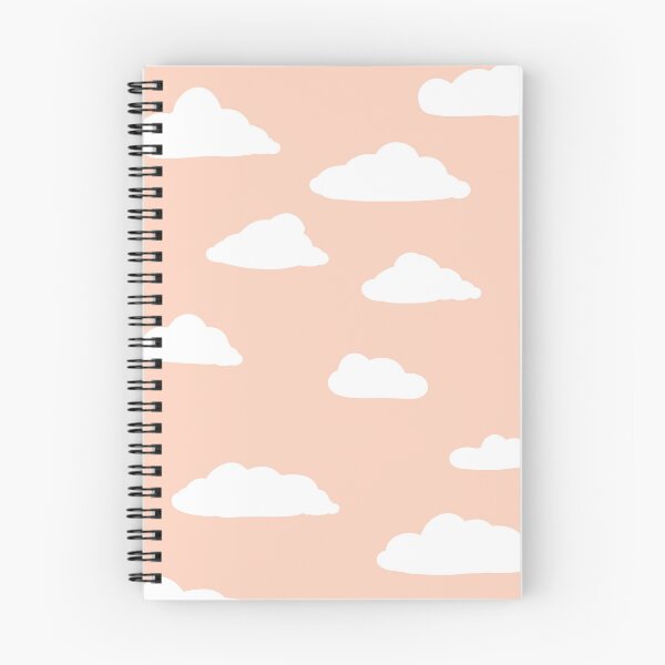 Item preview, Clouds and Orange Sky Wallpaper designed and sold by Bunnylovely.