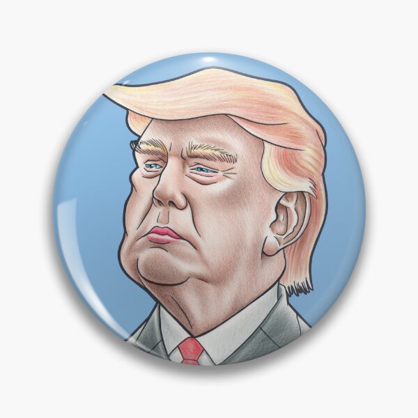 Item preview, Donald Trump Caricature designed and sold by FunFaces.