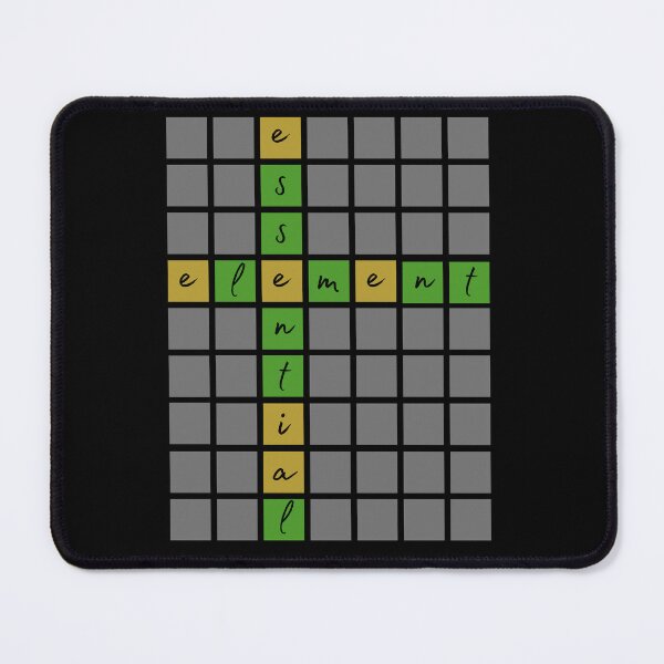 Item preview, Essential Element Wordplay: Unveiling the Puzzle Crossword designed and sold by EazyPeakStore.