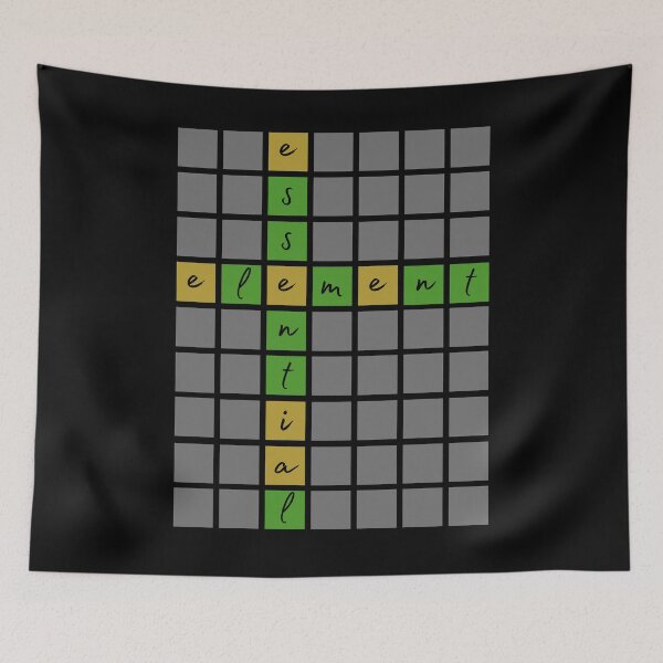 Item preview, Essential Element Wordplay: Unveiling the Puzzle Crossword designed and sold by EazyPeakStore.