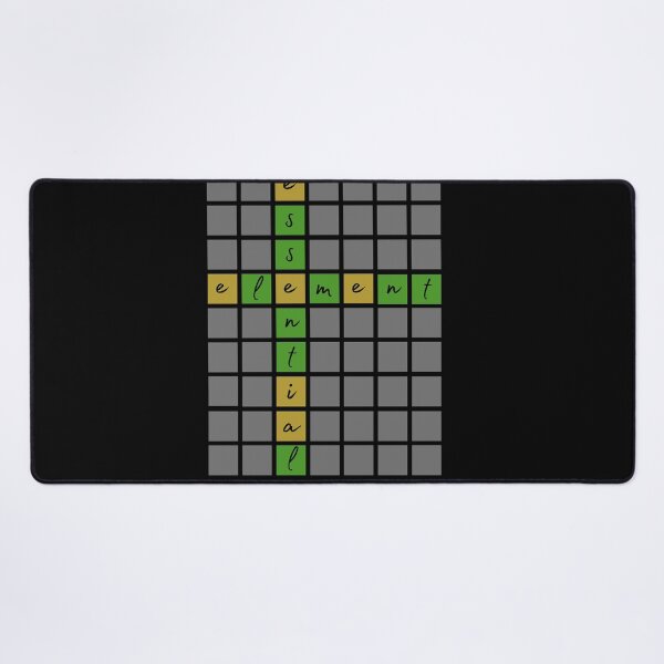 Item preview, Essential Element Wordplay: Unveiling the Puzzle Crossword designed and sold by EazyPeakStore.