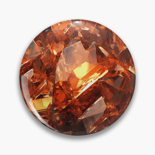 Item preview, Glowing Orange Crystal designed and sold by Reichcorp.