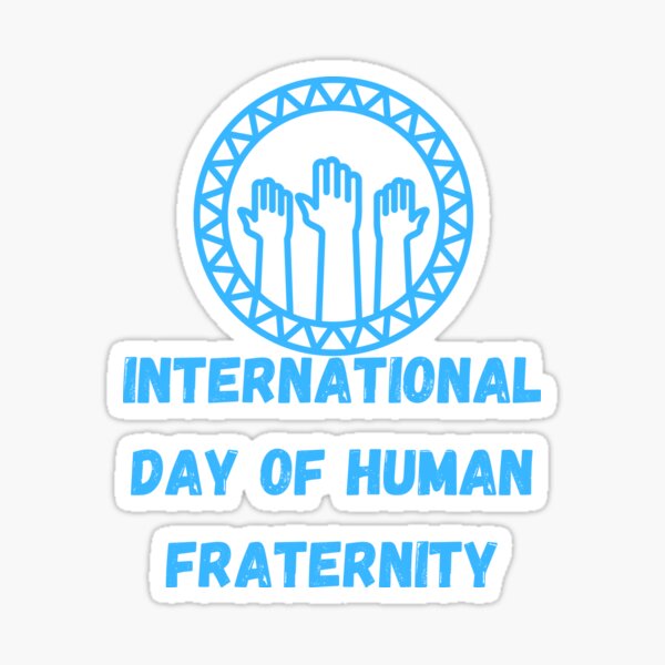 Item preview, International Day of Human Fraternity designed and sold by Simo0455.