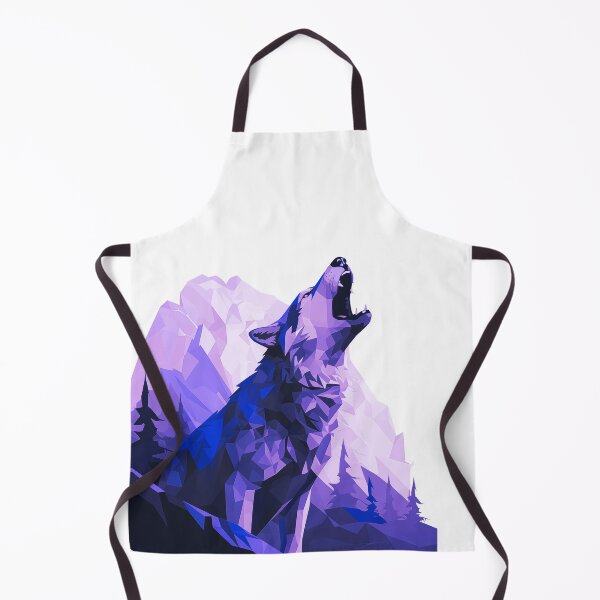 Item preview, Lobo aullador Low Poly designed and sold by Michał Kocieński.