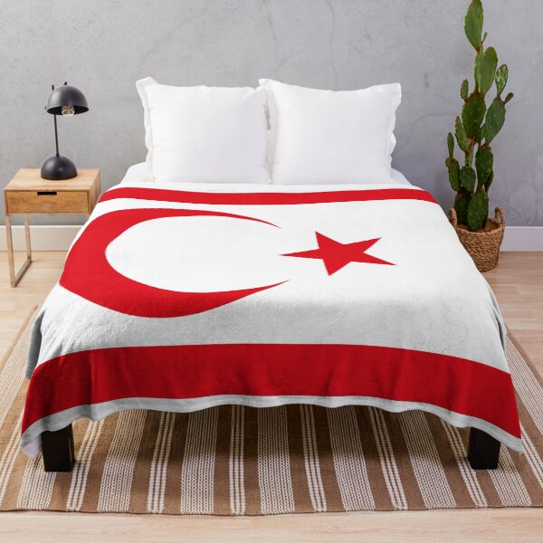 Item preview, National Flag Turkish Republic of Northern Cyprus designed and sold by Danler.