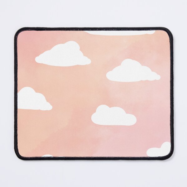 Item preview, Clouds and Orange Sky Wallpaper designed and sold by Bunnylovely.