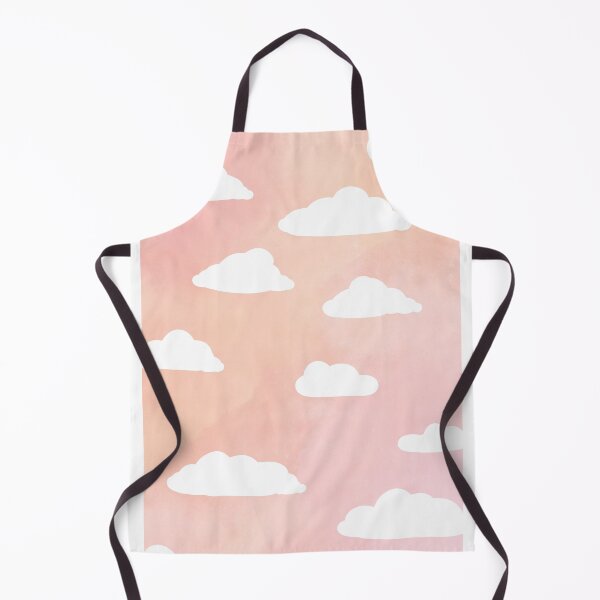 Item preview, Clouds and Orange Sky Wallpaper designed and sold by Bunnylovely.