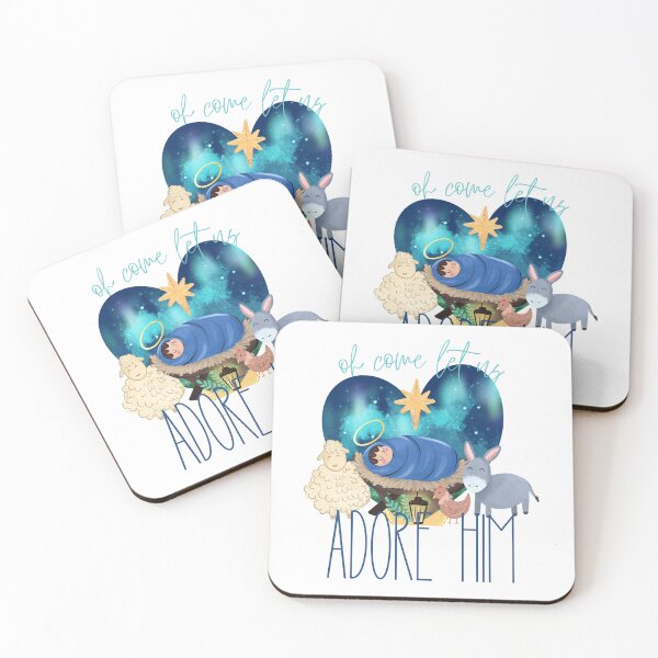 Item preview, Oh Come Let Us Adore Him designed and sold by MTurnerShop.
